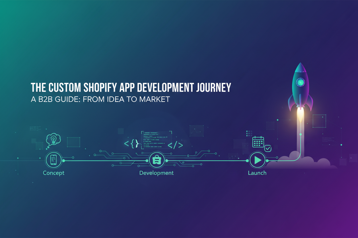The Expert B2B Guide to Developing a Custom Shopify App (From Concept to Launch)