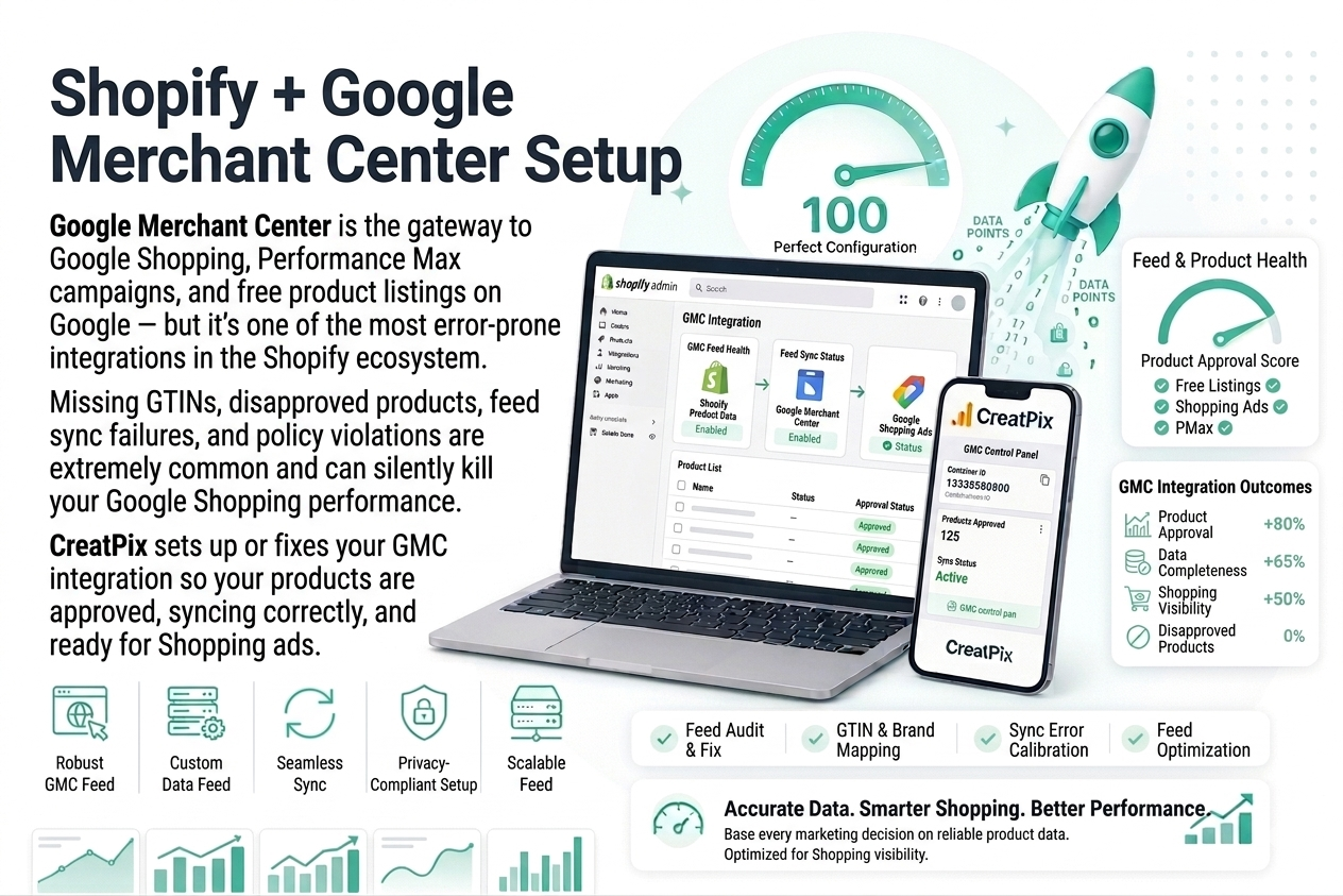 Shopify + Google Merchant Center Setup
