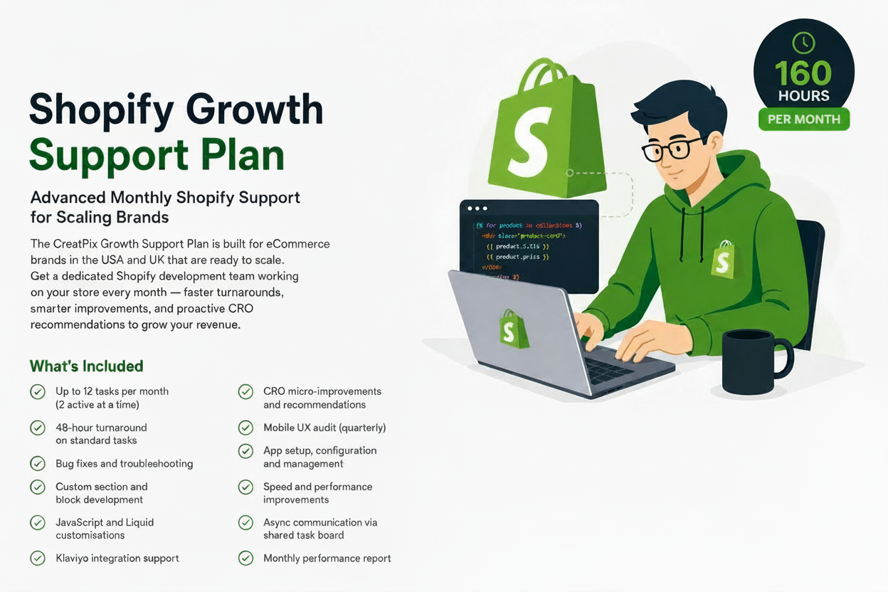 Shopify Growth Support Plan