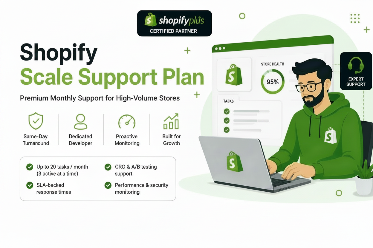 Shopify Scale Support Plan